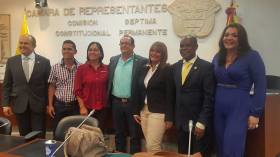Visita de miembros de la Asociación Colombiana de Enfermería