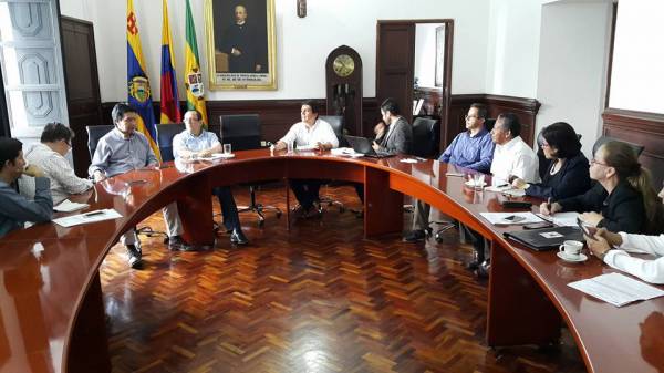 Reunión con el Alcalde de Popayán