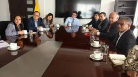Acordando agenda para el Cauca con Ministro de Salud